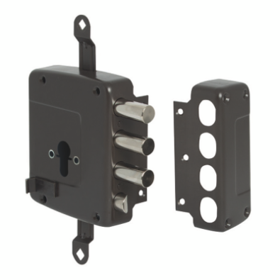 Накладной замок с европейским цилиндром Накладной замок с европейским цилиндром